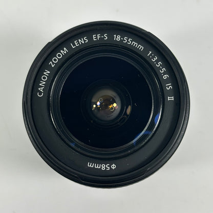 Canon EF-S 18-55mm f/3.5-5.6 IS II Zoom Auto & Manual Lens