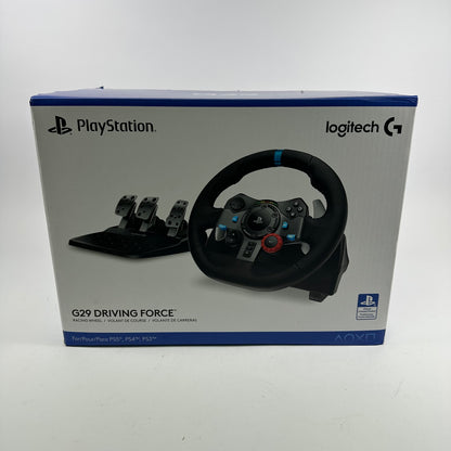 Sony PlayStation 5 PS5 G29 Driving Force Racing Wheel Black 941-000110