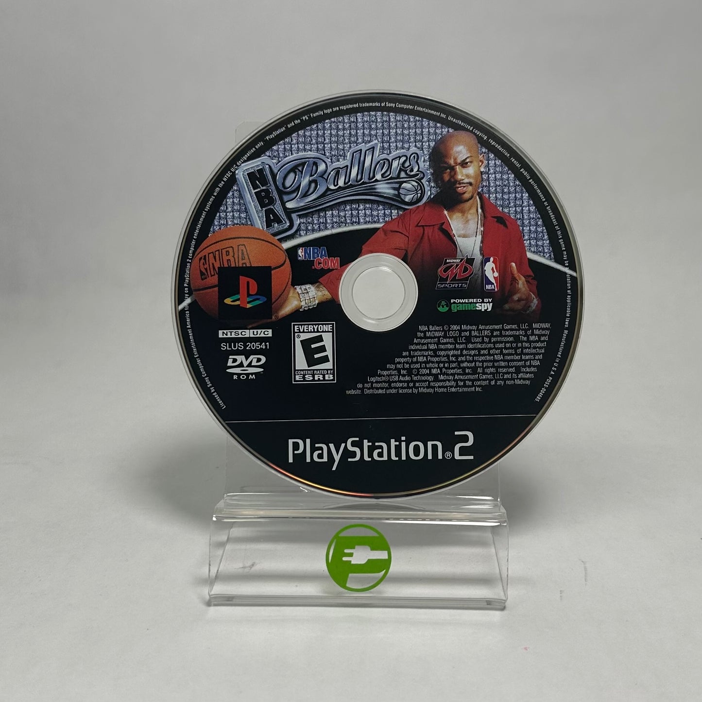NBA Ballers (Sony PlayStation 2 PS2, 2004) /W Audio Track