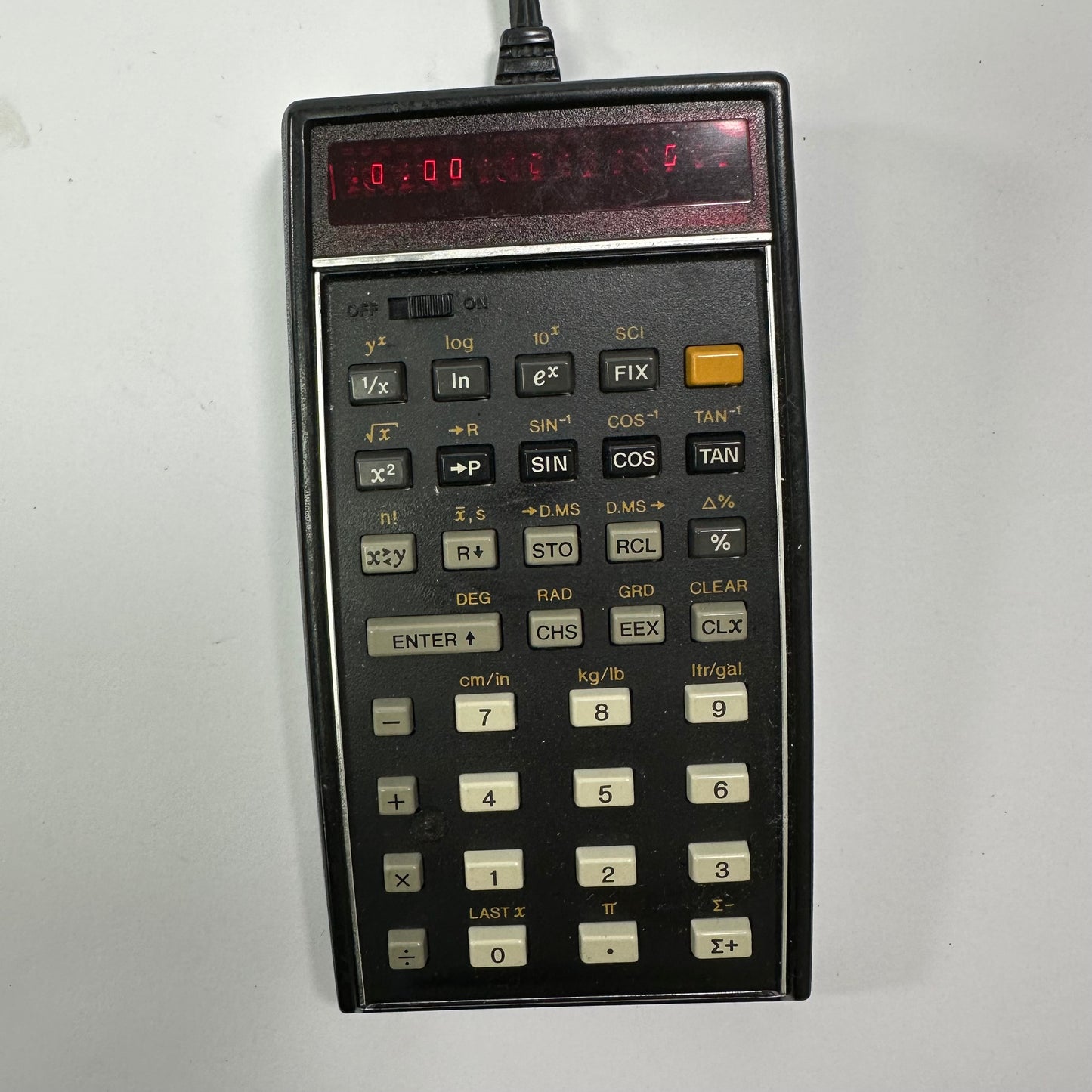 HP 45 Scientific Pocket Calculator Read