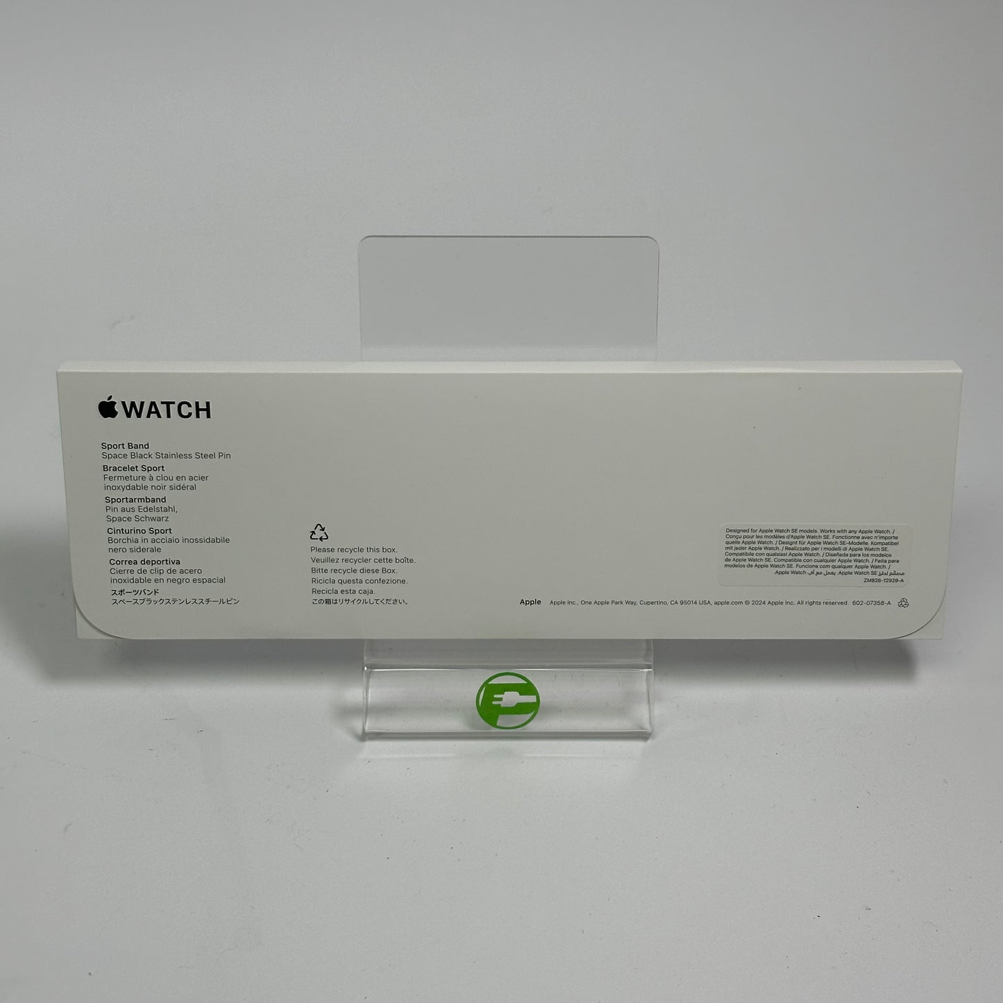 Unlocked Apple Watch SE 2nd Gen 40MM Midnight Aluminum MXFR3LL/A