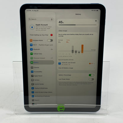 Factory Unlocked Apple iPad 10th Gen 64GB Blue MQ6K3LL/A