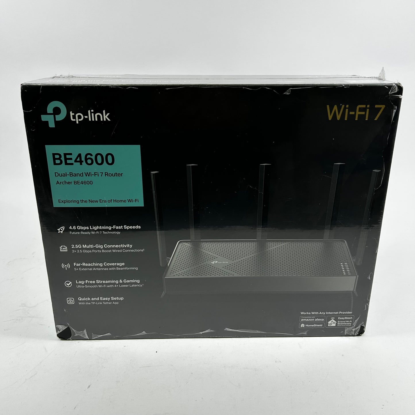 TP-Link Archer BE4600 Wi-Fi 7 Router New