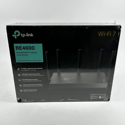 TP-Link Archer BE4600 Wi-Fi 7 Router New