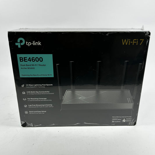 TP-Link Archer BE4600 Wi-Fi 7 Router New