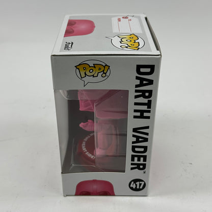 New Funko Pop Star Wars Darth Vader Valentines Day Pink Bobble-Head #417