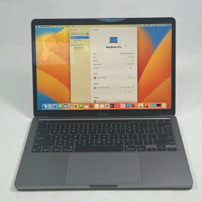 2020 Apple MacBook Pro 13.3" M1 8C GPU 3.2GHz 8GB RAM 256GB SSD MYD82LL/A
