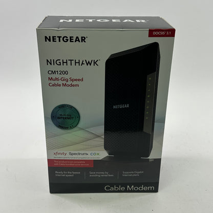 NETGEAR Nighthawk CM1200 Multi-Gig Speed Cable Modem
