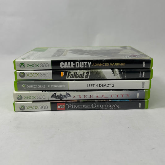 Lot of 6 Microsoft Xbox 360 Games