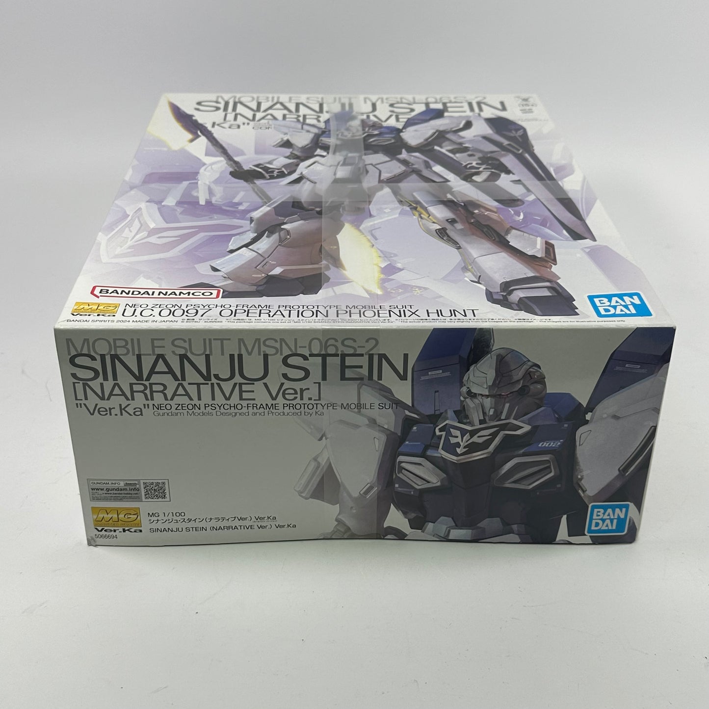New Bandai MSN-06S-2 Mobile Suit Sinanju Stein Narrative Ver. KA 645075-2656477