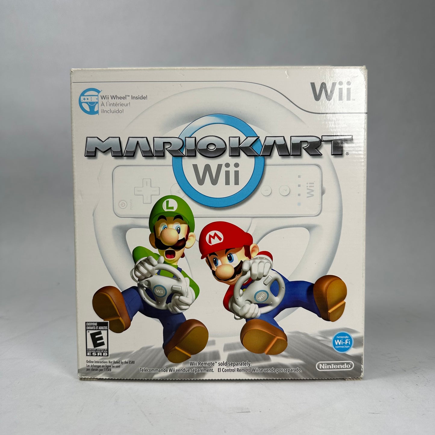 Nintendo Wii Wheel White RVL-024
