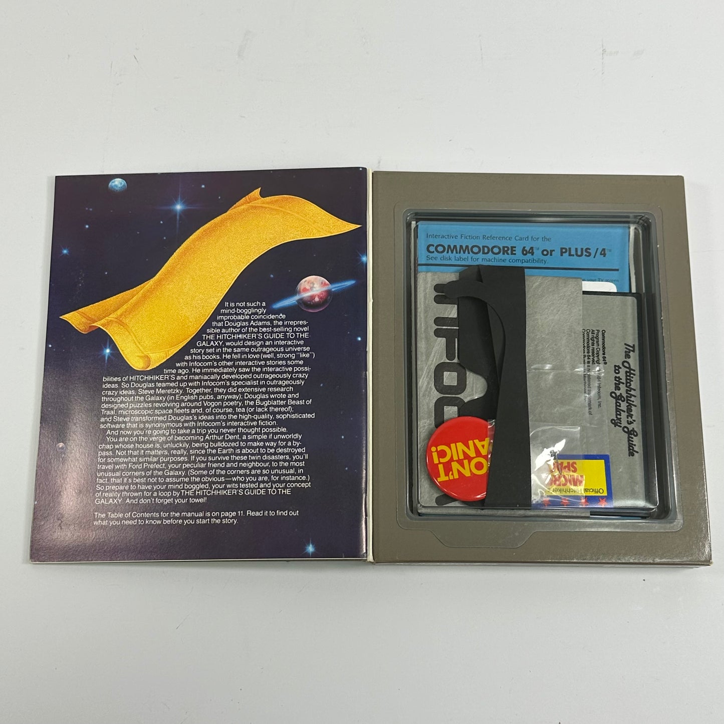 The Hitchhikers Guide to the Galaxy (Commodore 64, 1984)