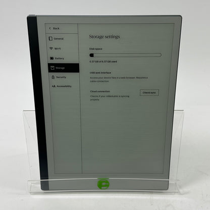 WiFi Only reMarkable 2 8GB Black RM110 Paper Tablet