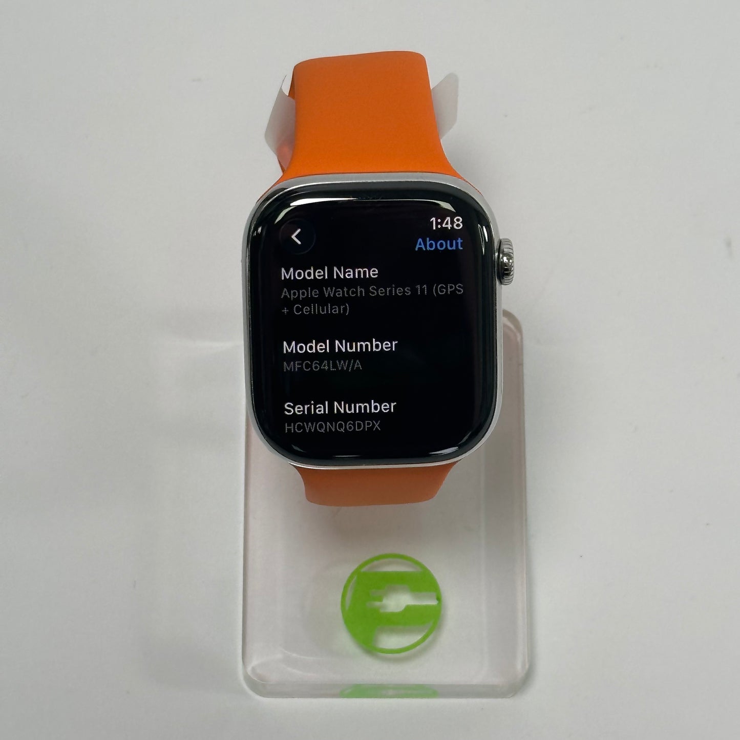 Unlocked Apple Watch Series 11 Hermes Edition 46MM Stainless Steel MFC64LW/A