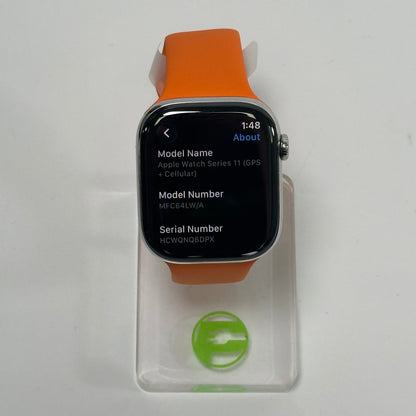 Unlocked Apple Watch Series 11 Hermes Edition 46MM Stainless Steel MFC64LW/A
