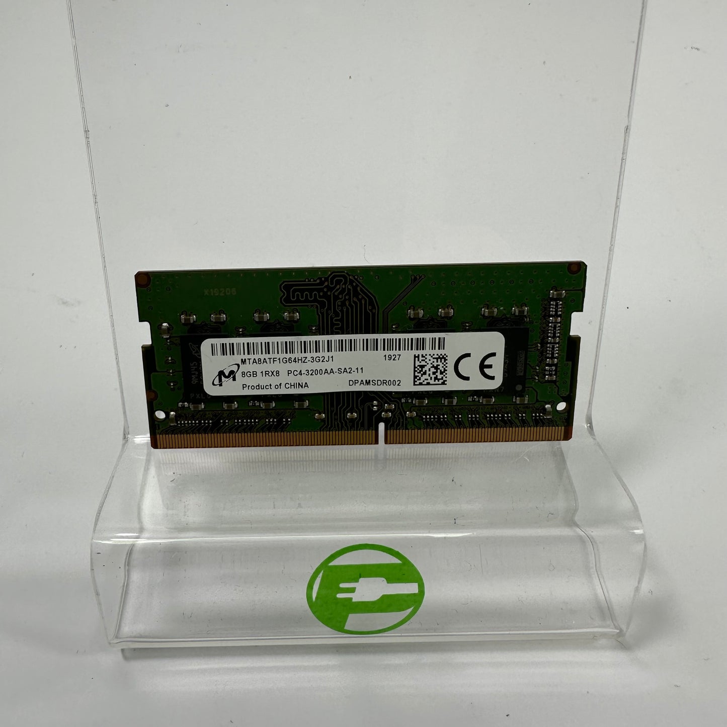 Micron PC4-3200AA 8GB (1x8GB) SODIMM RAM DDR4 3200MHz MTA8ATF1G64HZ-3G2J1
