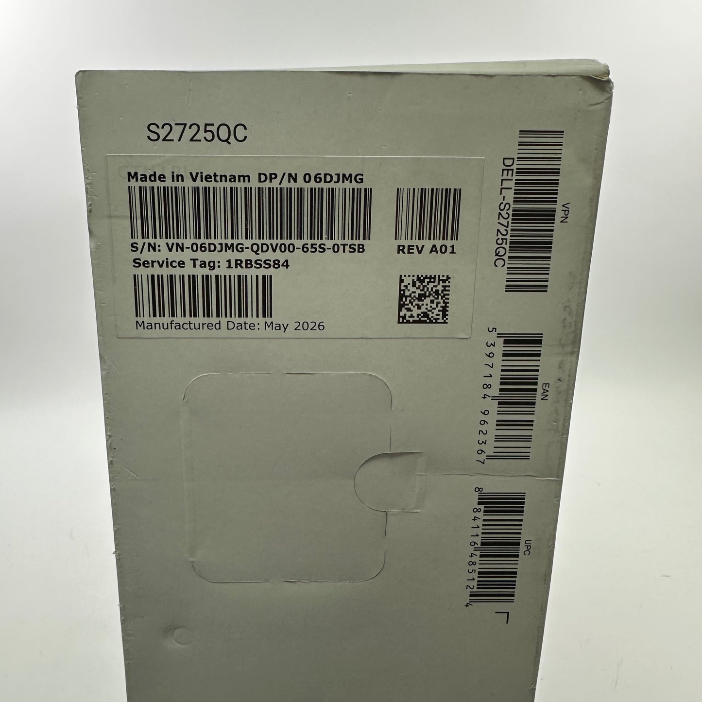 New Dell 27" S2725QC 4K UHD IPS USB-C Monitor