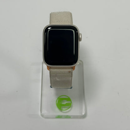 Unlocked Apple Watch SE 2nd Gen 40MM Starlight Aluminum MRG33LL/A