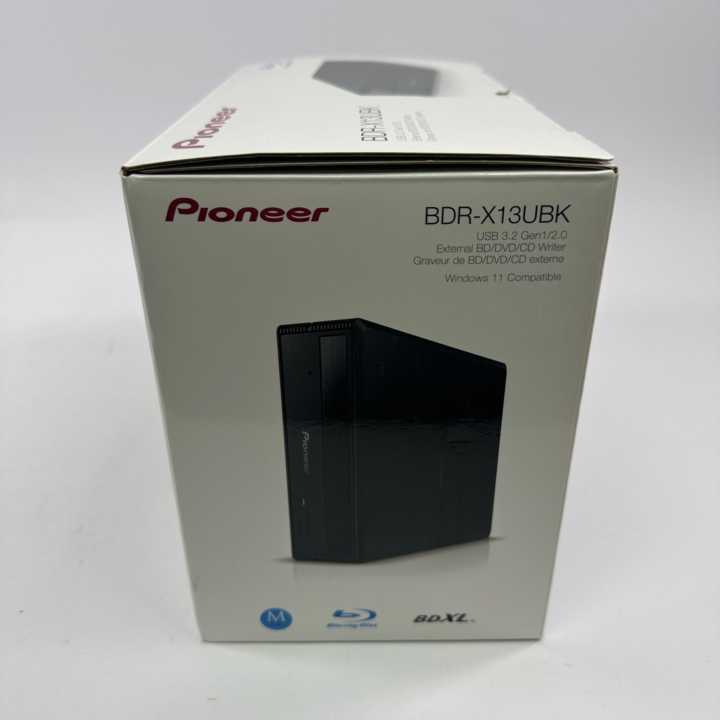 Pioneer BDR-X13UBK External Blu-Ray DVD CD Writer
