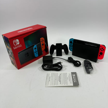 Nintendo Switch v2 Console HAC-001(-01) Neon Red/Blue