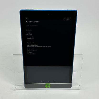 WiFi Only Amazon Kindle Fire HD 10 32GB Blue SL056ZE