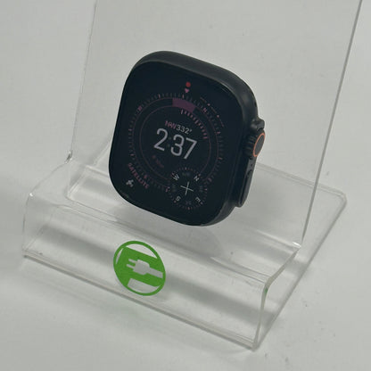 Unlocked Apple Watch Ultra 3 49MM Black Titanium Midnight Ocean Band MF0J4LW/A