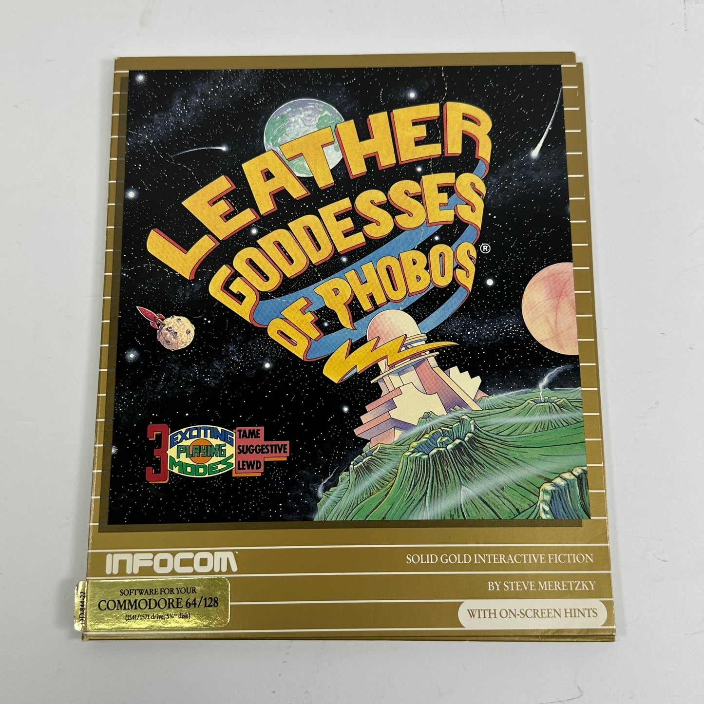 Leather Goddesses of Phobos (Commodore 64, 1986)