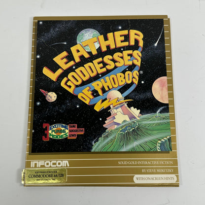 Leather Goddesses of Phobos (Commodore 64, 1986)