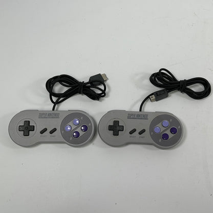 Super Nintendo SNES Classic Edition Console Gaming System CLV-201 Gray