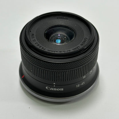 Canon RF-S 18-45mm f/4.5-6.3 IS STM Auto & Manual Lens