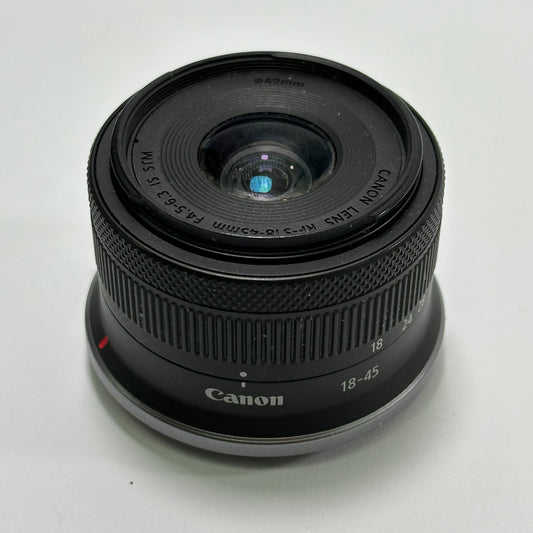 Canon RF-S 18-45mm f/4.5-6.3 IS STM Auto & Manual Lens