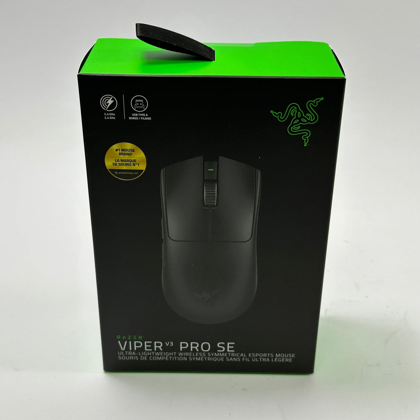New Razer Viper V3 Pro SE RZ01-04550100-R3U1 Wireless Mouse Black
