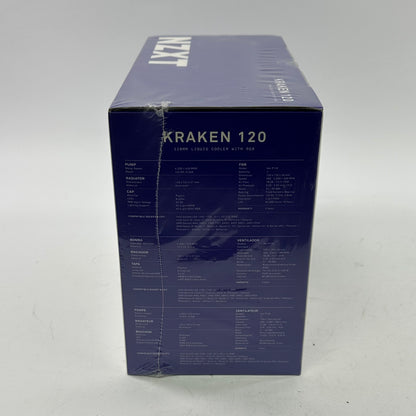 New NZXT Kraken 120 CPU Liquid Cooler (AIO) RL-KR120-B1