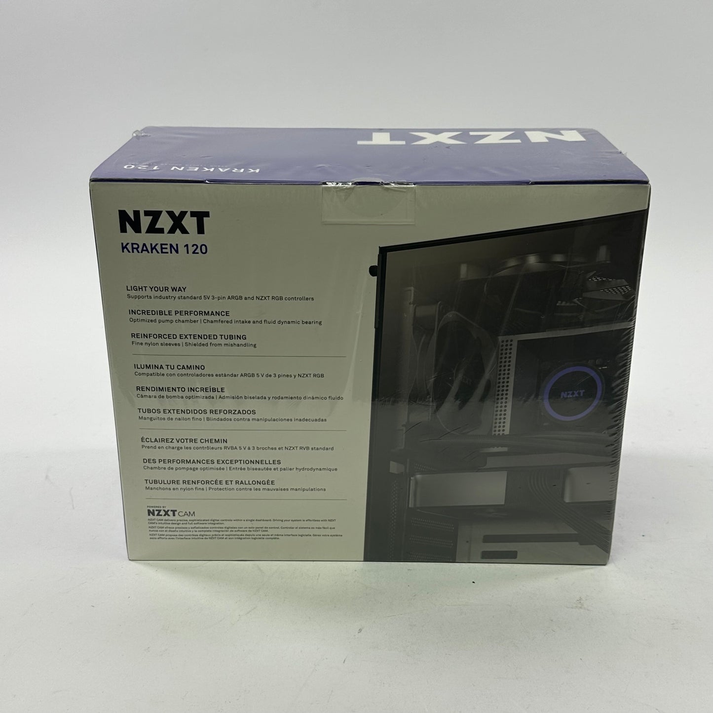New NZXT Kraken 120 CPU Liquid Cooler (AIO) RL-KR120-B1