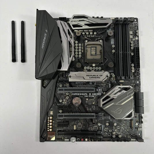 Asus ROG MAXIMUS X HERO WI-FI AC LGA 1151 ATX Intel DDR4 Motherboard