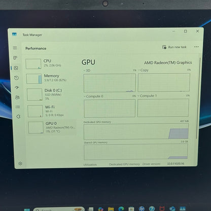 HP Laptop 15-FC0869NR 15.6" Ryzen 5 7520U 2.8GHz 8GB RAM 512GB SSD
