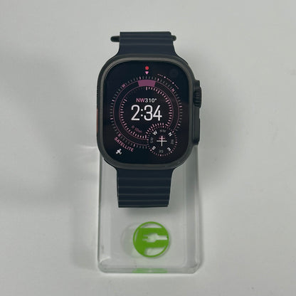 Unlocked Apple Watch Ultra 3 49MM Black Titanium Midnight Ocean Band MF0J4LW/A