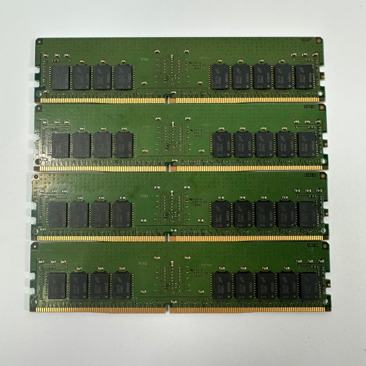Micron PC4-3200AA 64GB (4x16GB) Server RAM DDR4 3200MHz MTA18ASF2G72PDZ-3G2E1TI