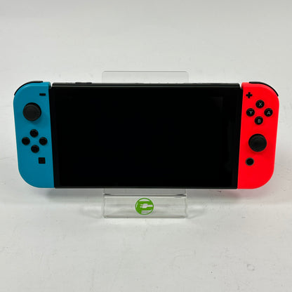 Nintendo Switch v2 Console Gaming System HAC-001(-01)  Red/Blue