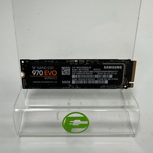 Samsung 2280mm 970 EVO 500GB M.2 NVMe Gen 3.0 x 4 SSD MZ-V7E500