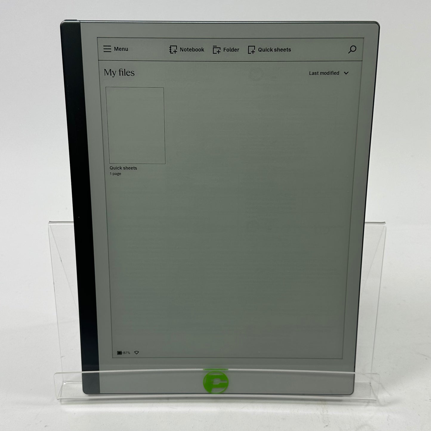 WiFi Only reMarkable 2 8GB Black RM110 Paper Tablet