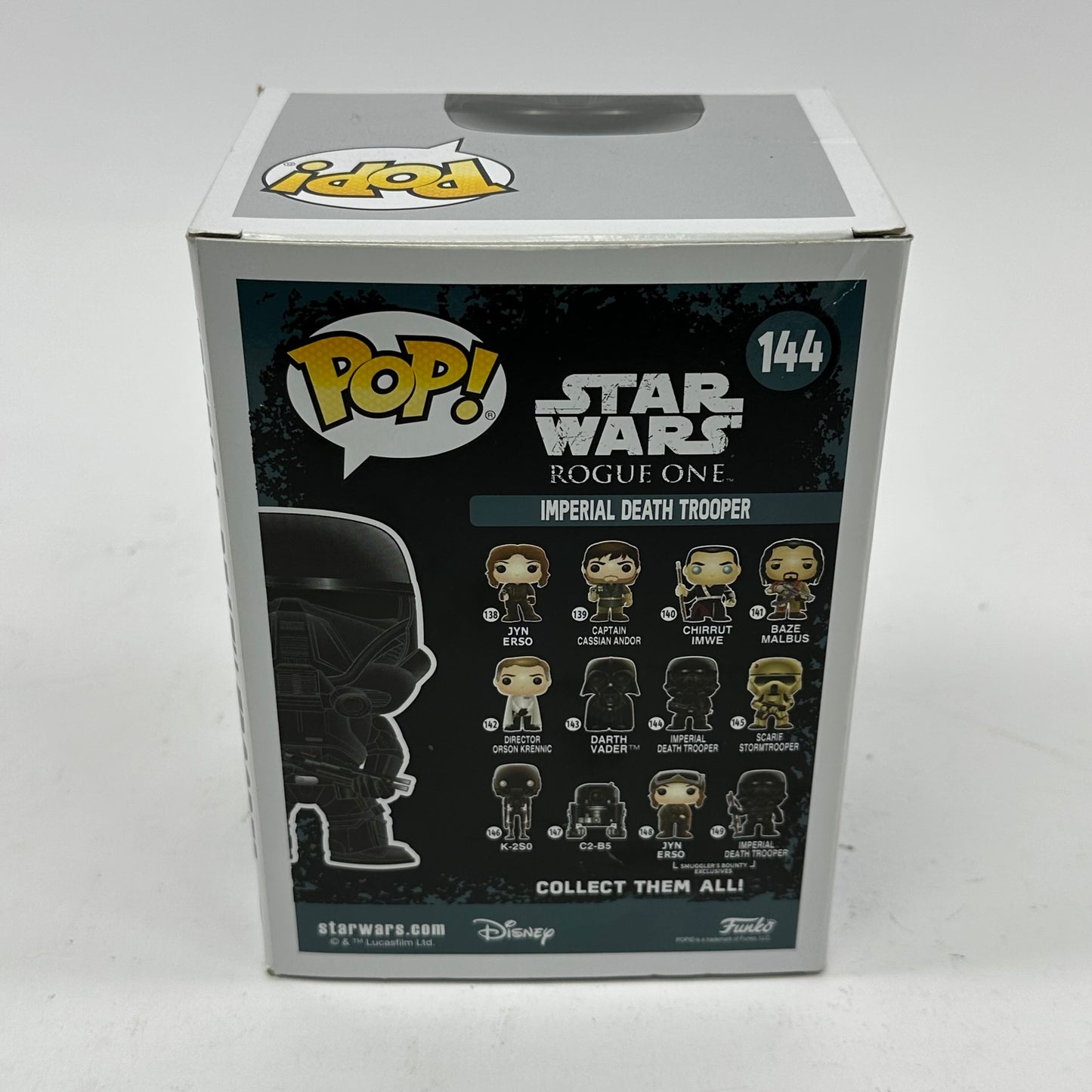 New Funko Pop Star Wars: Rogue One Imperial Death Trooper Vinyl Bobble-Head #144