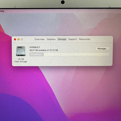 2015 Apple MacBook Air 13.3" i5 1.6GHz 4GB RAM 128GB SSD Silver A1466