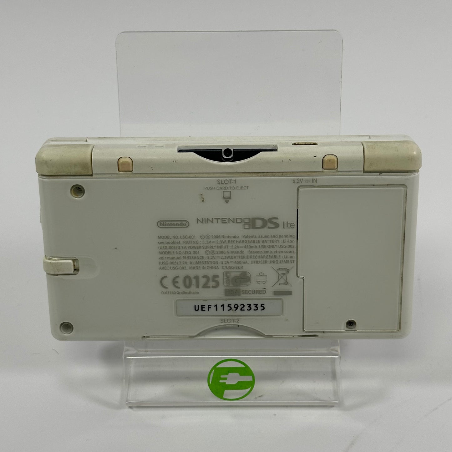 Nintendo DS Lite Handheld Game Console USG-001 White