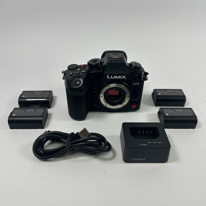 Panasonic Lumix DC-GH6 DC-GH6BODY 25.2MP MFT 4/3 Mount Mirrorless Camera