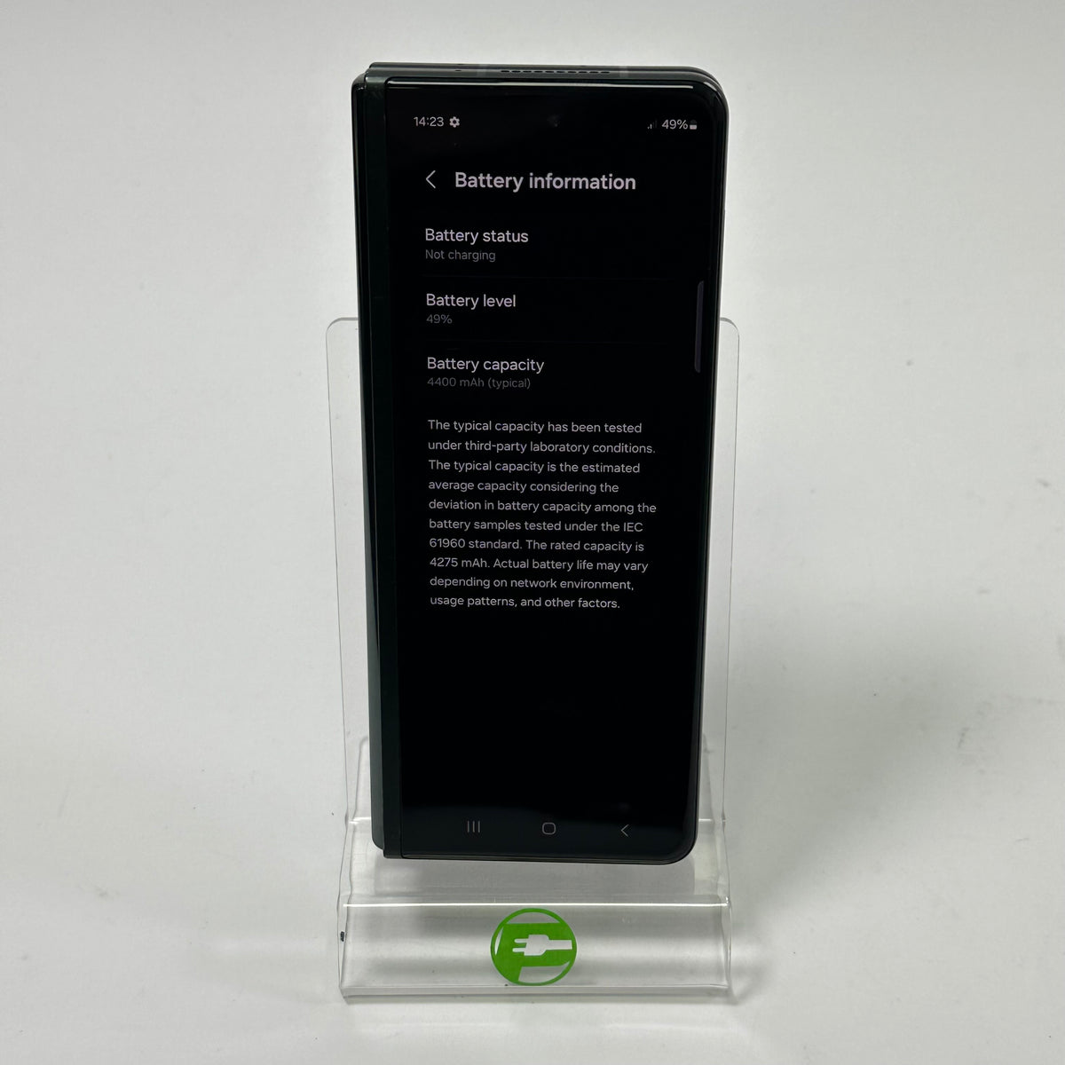 Broken Unlocked Samsung Galaxy Z Fold3 512GB SM-F926B/DS Blue Bad Audio