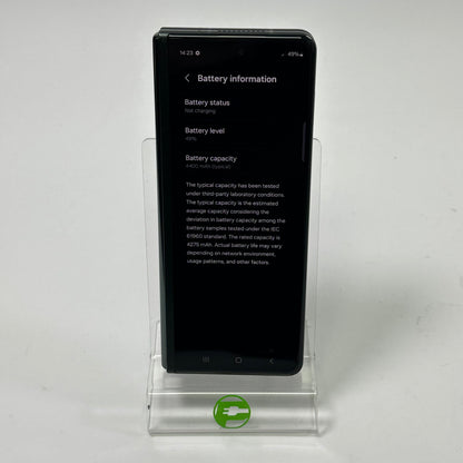Broken Unlocked Samsung Galaxy Z Fold3 512GB SM-F926B/DS Blue Bad Audio