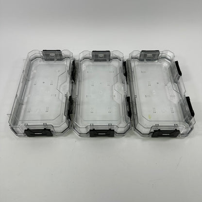 Lot of 3 Husky 12 in Waterproof Storage Bin 1002-620-879