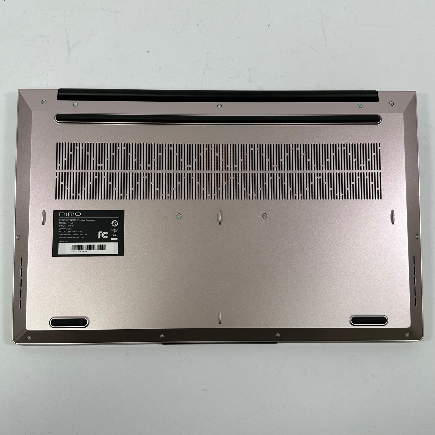 Nimo N152 15.6" Ryzen 5 3500U 2.1GHz 16GB RAM 256GB SSD