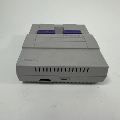 Super Nintendo SNES Classic Edition Console Gaming System CLV-201 Gray